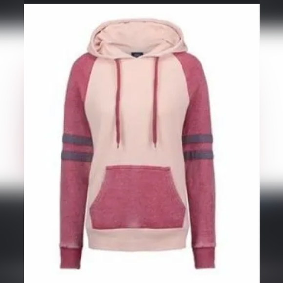 MV Sport Angel Fleece Pink Hoodie - Picture 1 of 9